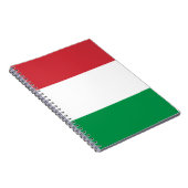 イタリア国旗 ノートブック (右側)
