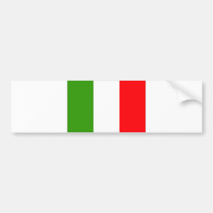 イタリア国旗 バンパーステッカー