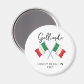 イタリア国旗 ファミリーリユニオン マグネット (正面/裏面)