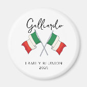 イタリア国旗 ファミリーリユニオン マグネット (正面)