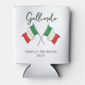 イタリア国旗 ファミリーリユニオン 缶クーラー (正面)