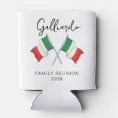 イタリア国旗 ファミリーリユニオン 缶クーラー (裏面)