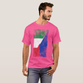 イタリア国旗 – フィリピイタリアンーノ，フィリップ Tシャツ (正面フル)
