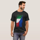 イタリア国旗 – フィリピイタリアンーノ，フィリップ Tシャツ (正面フル)