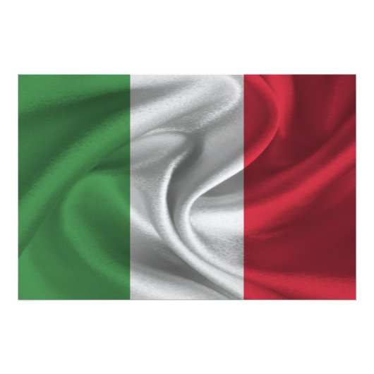 イタリア国旗 フォトプリント (正面)