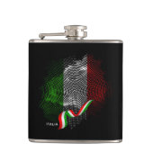 イタリア国旗 フラスク (正面)