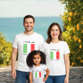 イタリア国旗 ベビーTシャツ