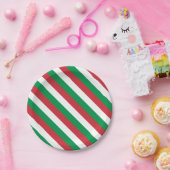 イタリア国旗 ペーパープレート (パーティー)