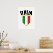 イタリア国旗 ポスター (キッチン)