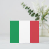 イタリア国旗 ポストカード (スタンド正面)