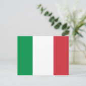 イタリア国旗 ポストカード (スタンド正面)