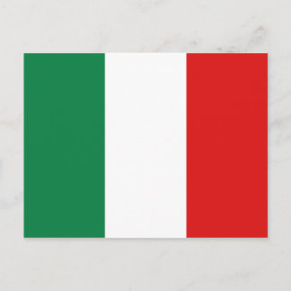 イタリア国旗 ポストカード
