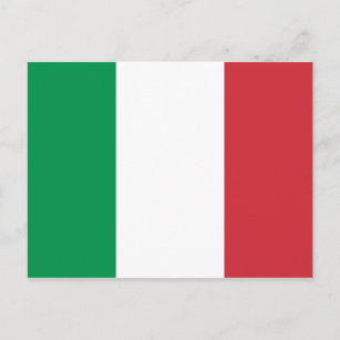 イタリア国旗 ポストカード