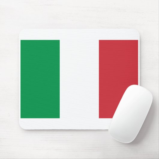 イタリア国旗 マウスパッド (マウス)