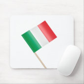 イタリア国旗 マウスパッド (マウス)