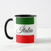 イタリア国旗 マグカップ (左)