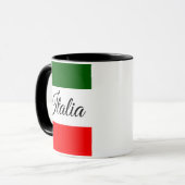 イタリア国旗 マグカップ (正面左)