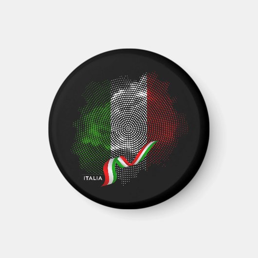 イタリア国旗 マグネット (正面)