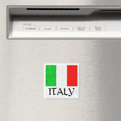 イタリア国旗 マグネット (インサイチュ (食洗機))