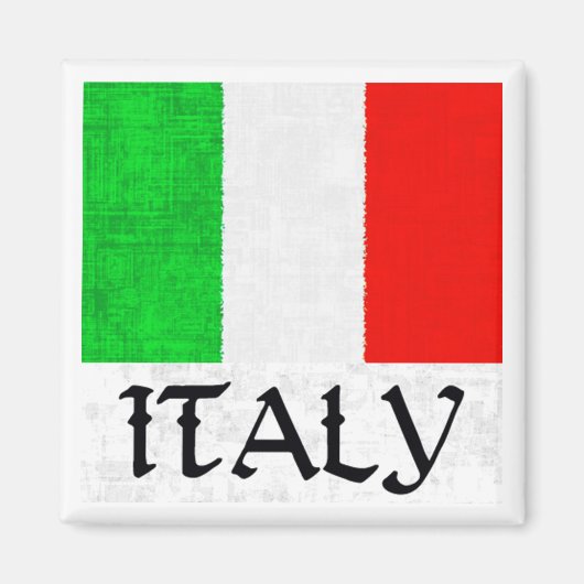 イタリア国旗 マグネット (正面)