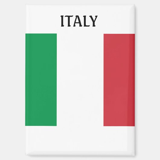イタリア国旗 マグネット (正面)