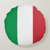 イタリア国旗 ラウンドクッション (裏面)