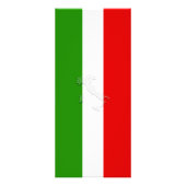 イタリア国旗 ラックカード (裏面)