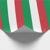 イタリア国旗 ラッピングペーパー (角)