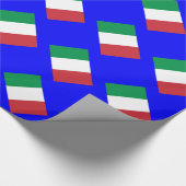 イタリア国旗 ラッピングペーパー (角)