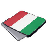 イタリア国旗 ラップトップスリーブ (正面下部)
