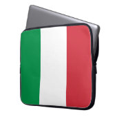 イタリア国旗 ラップトップスリーブ (正面左)