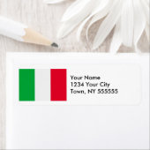 イタリア国旗 ラベル (インサイチュ)