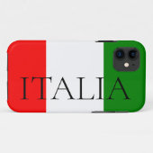 イタリア国旗 ラージ ITALIA Case-Mate iPhoneケース (裏面(横))