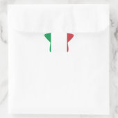 イタリア国旗 星シール (バッグ)