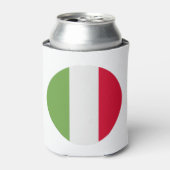 イタリア国旗 缶クーラー (缶正面)