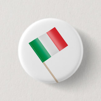 イタリア国旗 缶バッジ