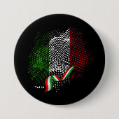 イタリア国旗 缶バッジ (正面)