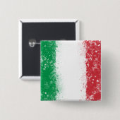 イタリア国旗 缶バッジ (正面&裏面)