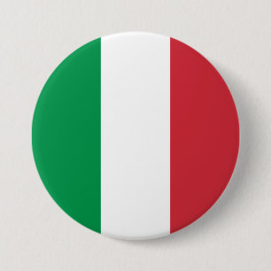 イタリア国旗 缶バッジ