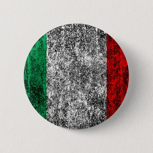 イタリア国旗 缶バッジ (正面)