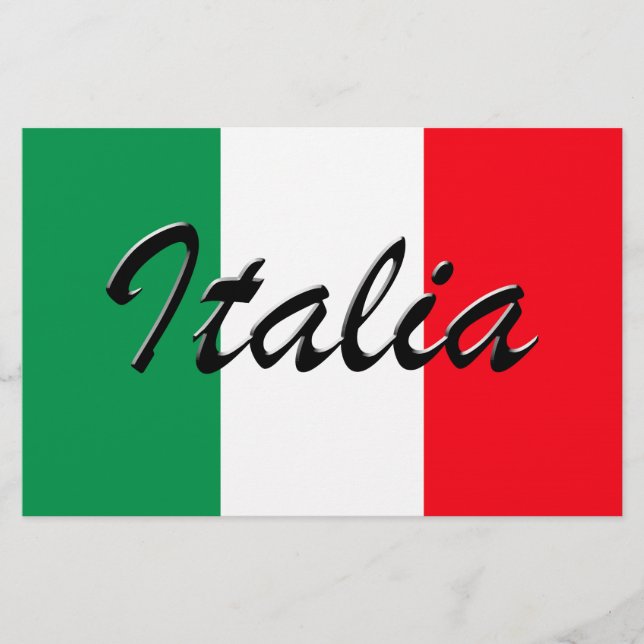 イタリア国旗 – 高品質 (正面)