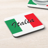 イタリア国旗 – 高品質 コースター (左側)
