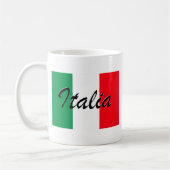 イタリア国旗 – 高品質 コーヒーマグカップ (左)