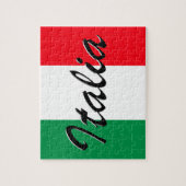 イタリア国旗 – 高品質 ジグソーパズル (縦)