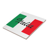 イタリア国旗 – 高品質 タイル (側面)