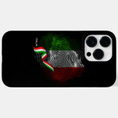 イタリア国旗 Case-Mate iPhoneケース (裏面 (横))