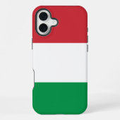 イタリア国旗 iPhoneケース (裏面)
