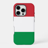 イタリア国旗 iPhoneケース (裏面)