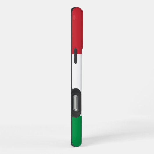 イタリア国旗 iPhoneケース (右側面)