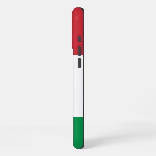 イタリア国旗 iPhoneケース (左側面)